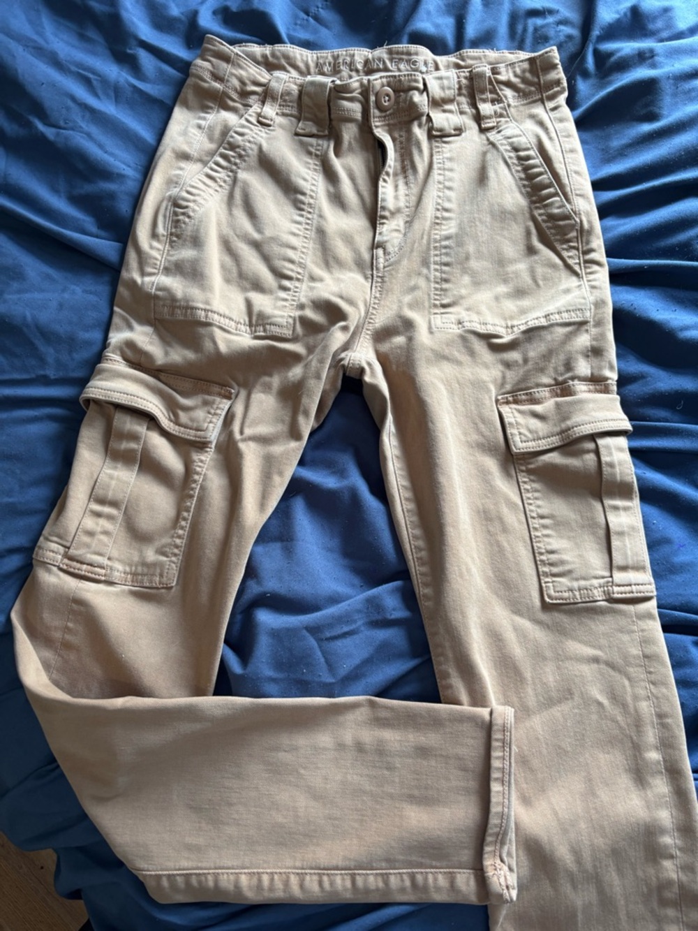 AE Super stretch High rise khakis